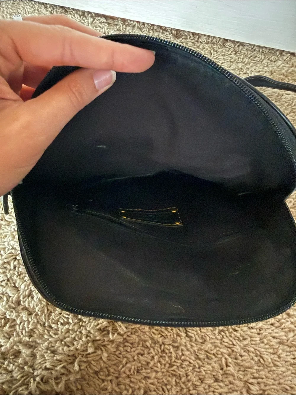 Fossil Black Leather Mini Backpack - Classic Everyday Carry